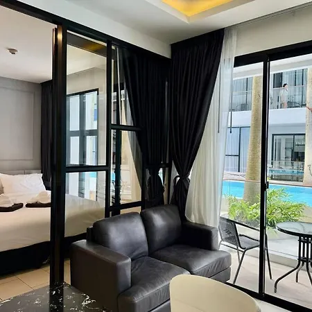 Poolside 1 Bedroom, 10 Mins Walk To Beach Surin Beach  Exterior photo